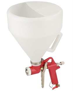 G-Hopper картушный пистолет-распылитель для штукатурки и текстурных покрытий с верхним бачком  4, 6, 8 мм 93