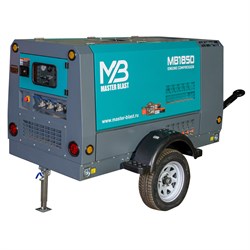 Master Blast MB-185D-7 винтовой дизельный компрессор МВ185D