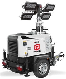 Мобильная мачта освещения TRIME X-ECO 4X320W 48V LED (9м) светодиодная 3377