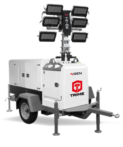 Мобильная мачта освещения TRIME X-Gen 6х320Вт LED 9M светодиодная 3386