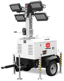 Мобильная мачта освещения TRIME X-START 4X320W LED (9м) светодиодная 3392