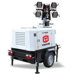 TRIME X-HYBRID MOBILE 4X150W LED 9M Гибридная осветительная мачта 3405