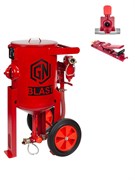 Абразивоструйная установка GN100 с дистанционным управлением и клапаном MicroValve GN100RCMV