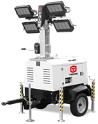 Мобильная мачта освещения TRIME X-START 4X320W LED (9м) светодиодная 3373