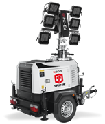 Мобильная мачта освещения TRIME X-ECO 6X160W 48V LED (9м) светодиодная 3374