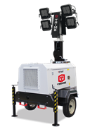 Мобильная мачта освещения TRIME X-Start 4x160W LED - 9M светодиодная 3375