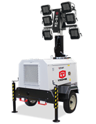 Мобильная мачта освещения TRIME X-START 6X160W LED (9м) светодиодная 3376