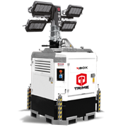 Передвижная мачта освещения TRIME X-Box 4x320W 48V LED - 9M светодиодная 3382