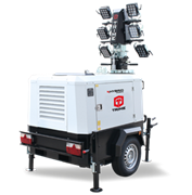 TRIME X-HYBRID MOBILE 6X150W LED 9M гибридная осветительная мачта 3406