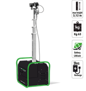 Мачта освещения TRIME X-Rail аккумуляторная 3414